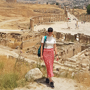 Jerash in Jordanien