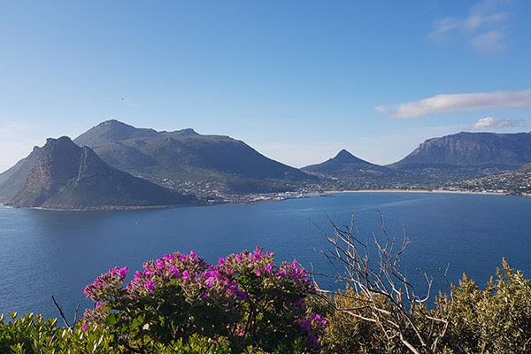 Ausblick vom Chapman's Peak Drive nahe Kapstadt